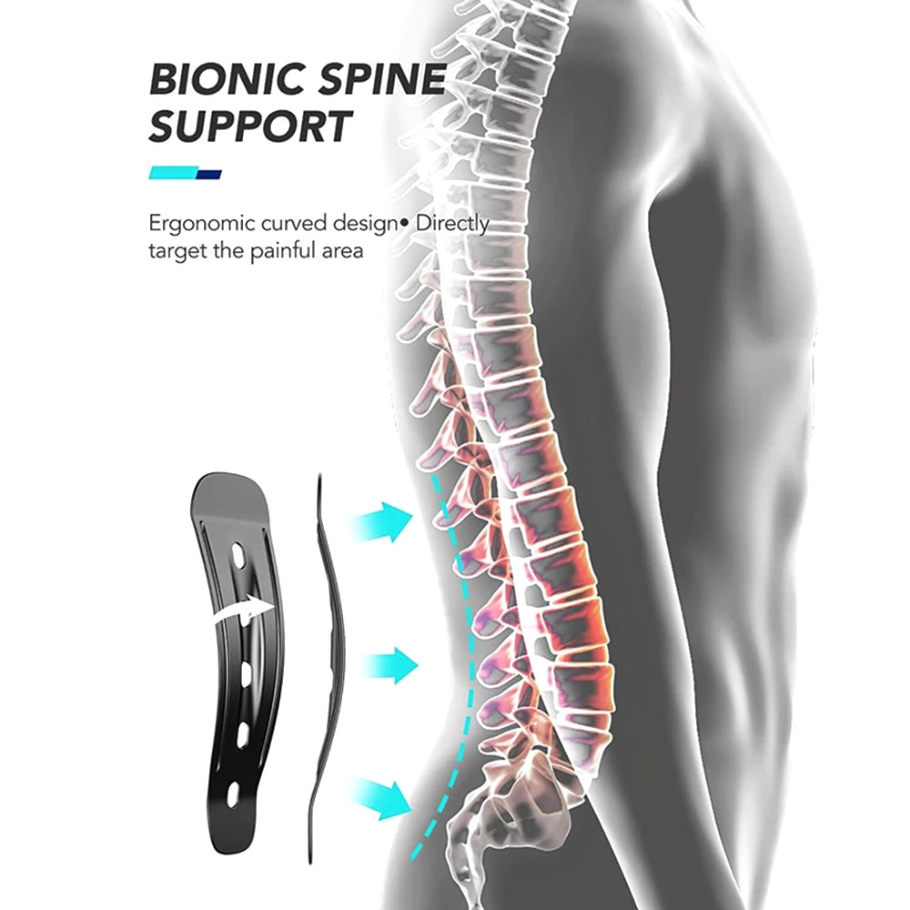 Lower Back Brace for Sciatica & Scoliosis Relief - Lumbar Support