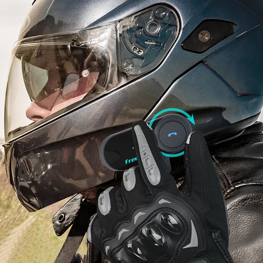 Freedconn t-com vb motocyklowy interkom bluetooth | zestaw słuchawkowy dla 6 motocyklistów i radio fm