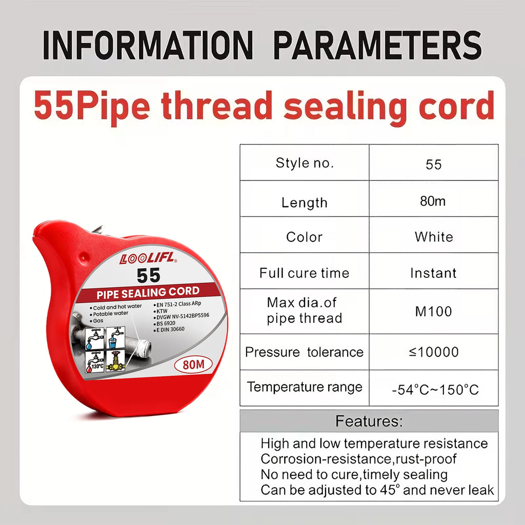 LOOLIFL Super Waterproof Sealing Tape - Pipeline & Wire Anti-Leak Seal