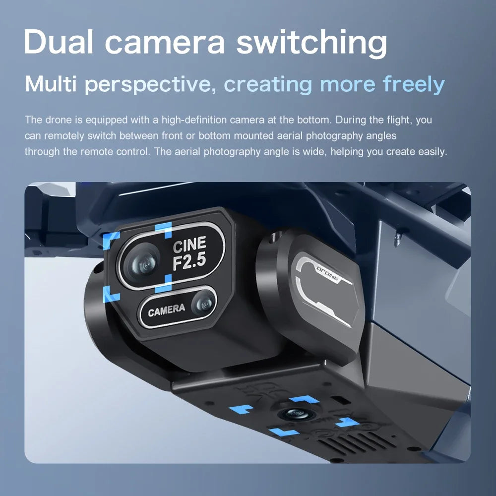Lenovo GT8 Drone | Pro 8K Dual Camera GPS FPV Quadcopter