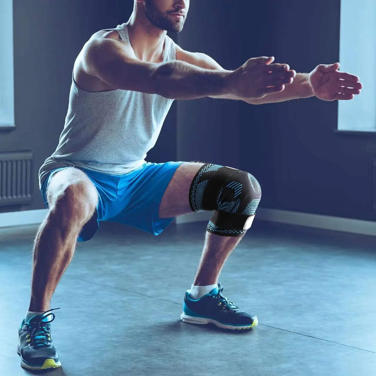 Sports Knee Pads for Meniscus Tear Recovery | Patella Gel Support
