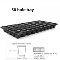 Nursery Seed Starter Tray - Greenhouse & Garden Plant Germination