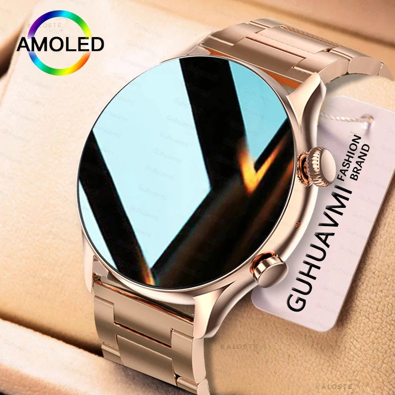 Vabena 2026 smartwatch dla kobiet i mężczyzn | amoled, gps, ip68