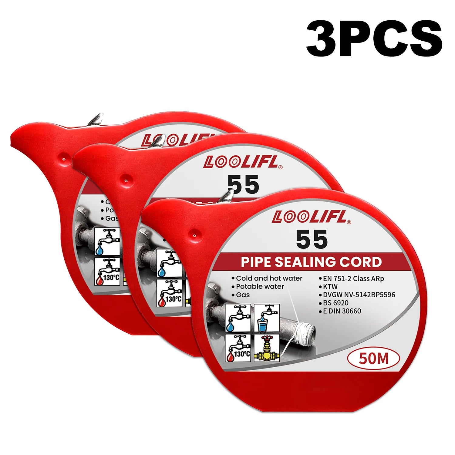 LOOLIFL Super Waterproof Sealing Tape - Pipeline & Wire Anti-Leak Seal