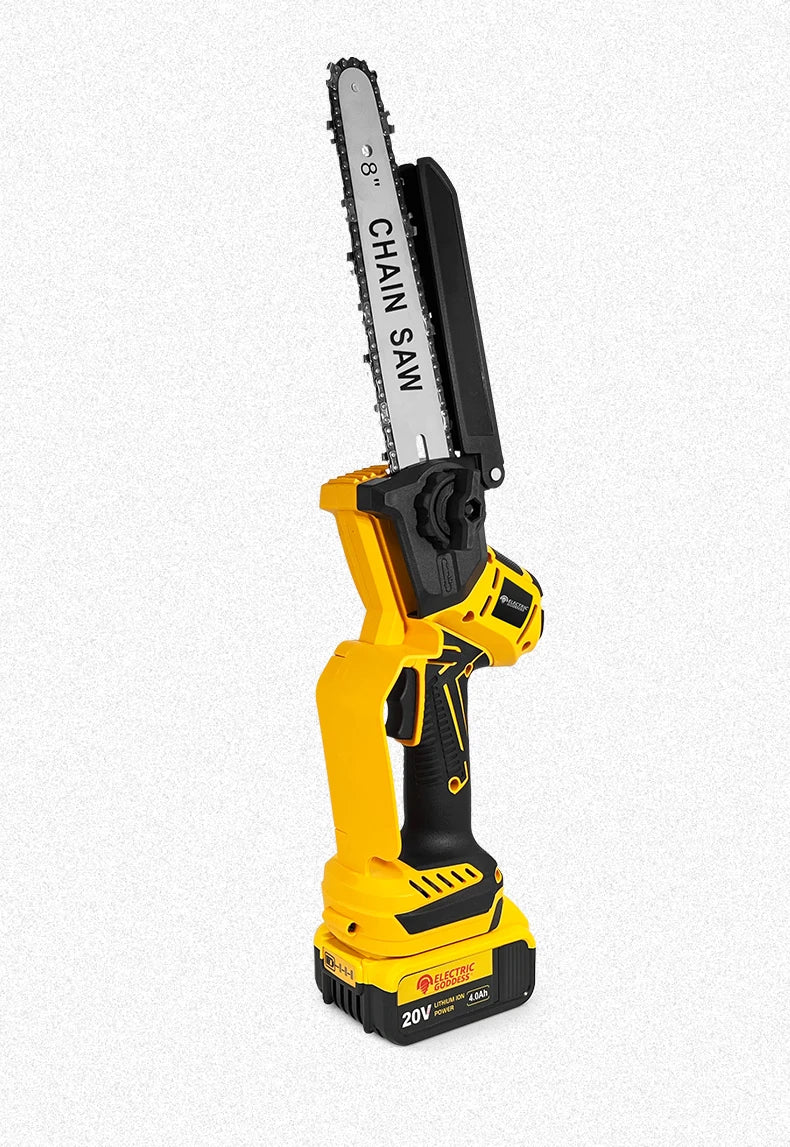 8-calowa 1380w bezszczotkowa elektryczna pilarka łańcuchowa – profesjonalna pilarka ogrodowa do baterii dewalt 20v