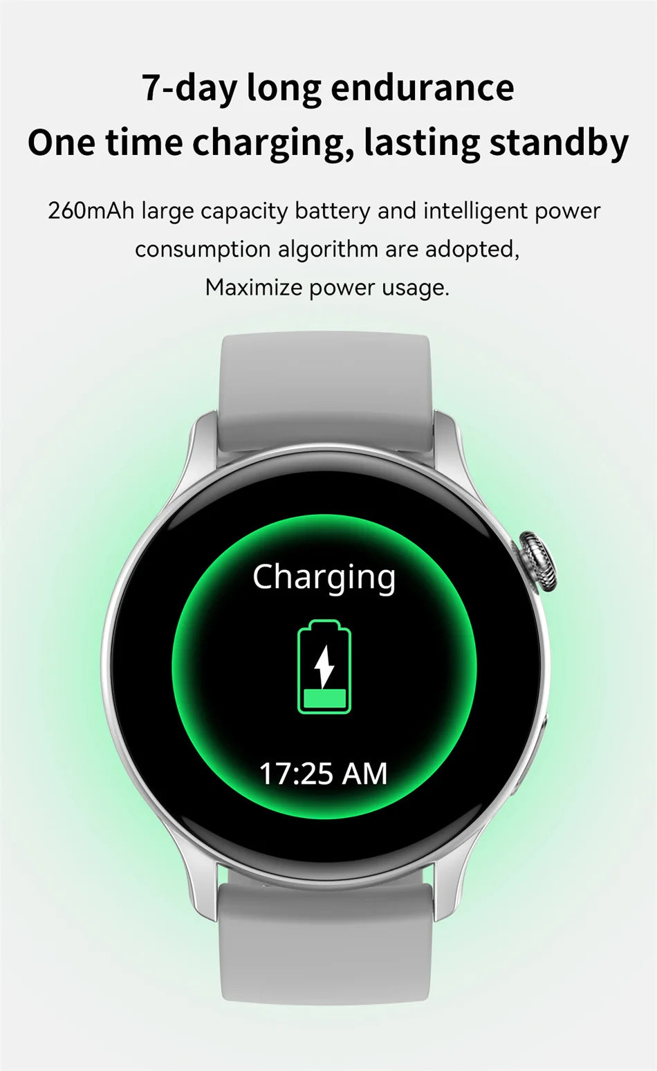 Damski elegancki smartwatch amoled z gps i rozmowami bluetooth