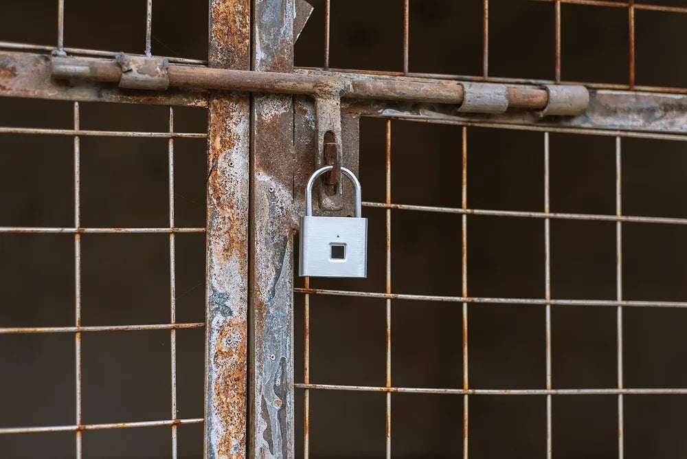 KERUI Fingerprint Smart Padlock | Keyless USB Anti-Theft Lock