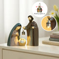 Luminous Nativity Scene Ornament Set - Holiday Decor