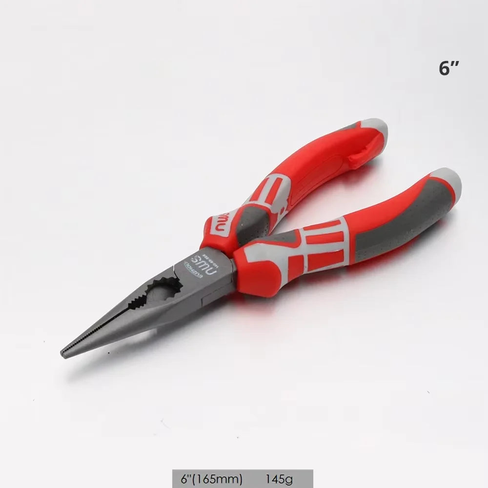 Cr-V Steel Wire Cutter Pliers - 6-8 Inch, Sharp, Professional & DIY Hand Tool