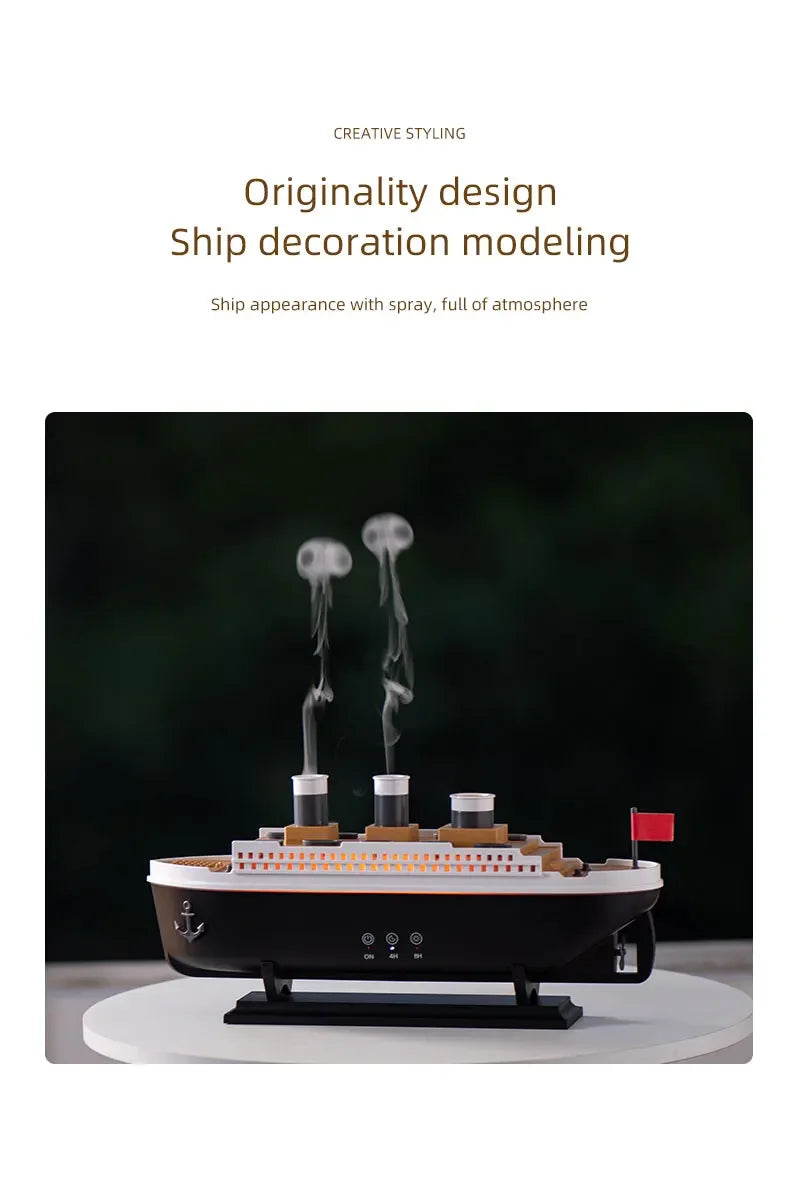 Nawilżacz powietrza crearoma titanic – 250ml z pilotem zdalnego sterowania