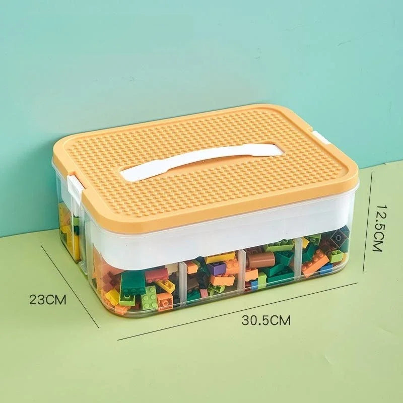 Pojemnik na klocki lego | organizer zabawek dla dzieci | sortowanie części
