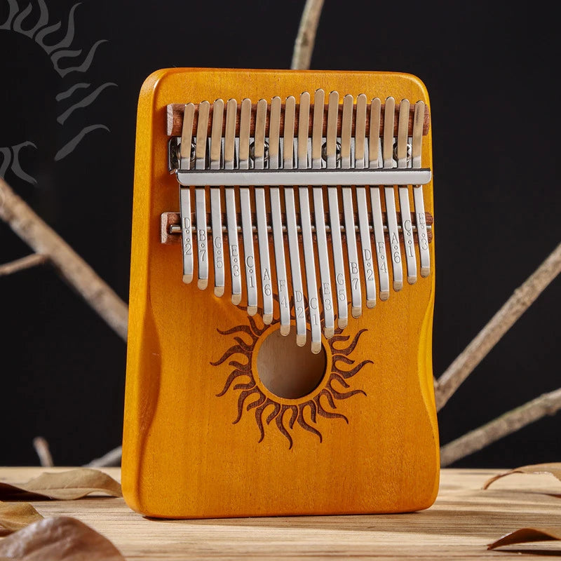 Hluru 17 21 klawiszy kalimba pianino palcowe – instrument muzyczny dla początkujących