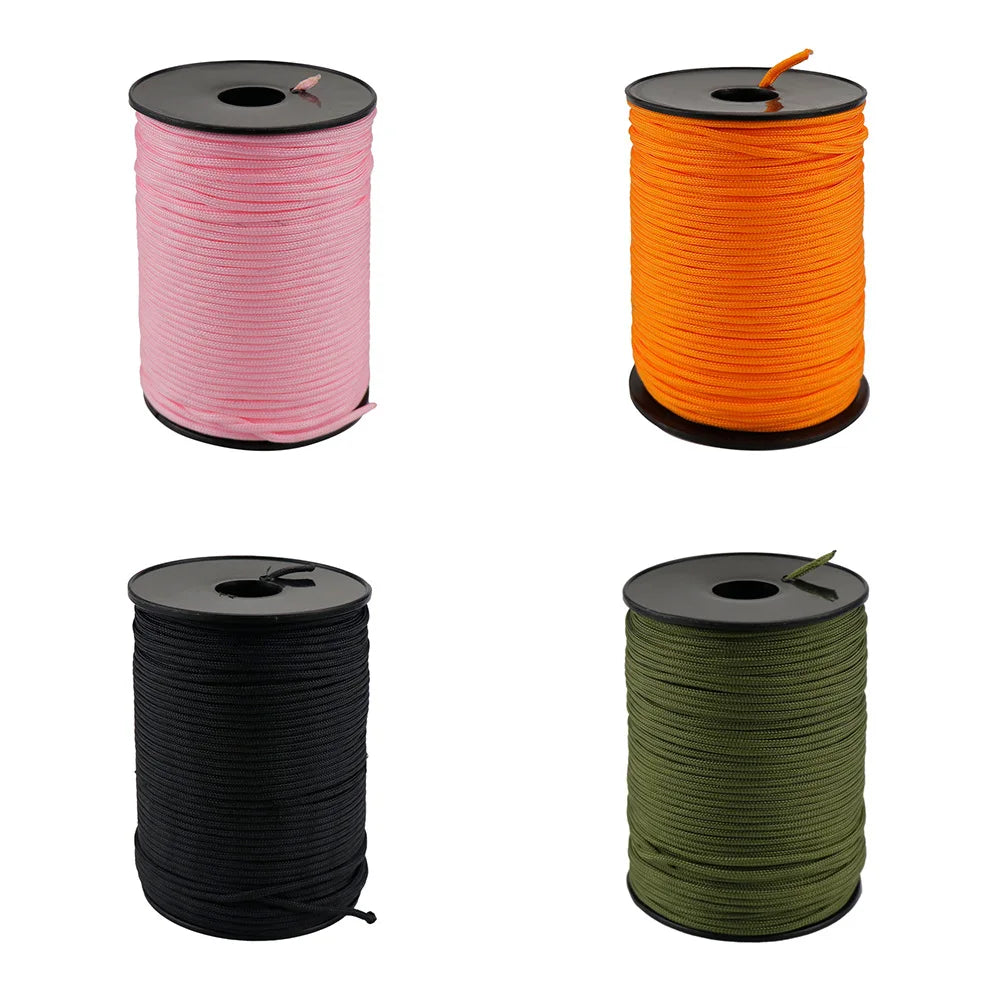Linka paracord survivalowa vabena 100m 3mm 5-rdzeniowa - do kempingu i namiotów