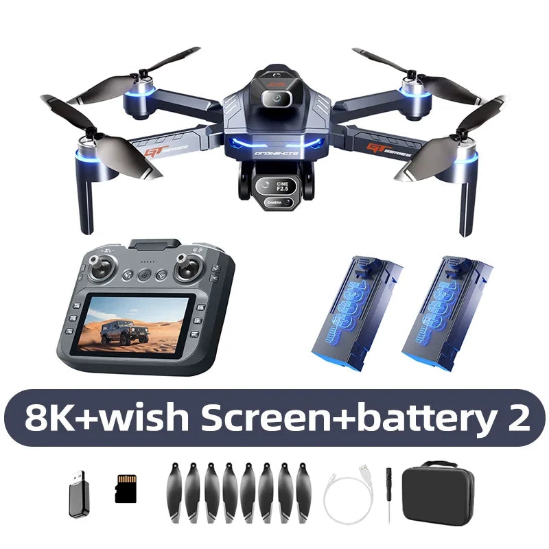 Lenovo GT8 Drone | Pro 8K Dual Camera GPS FPV Quadcopter