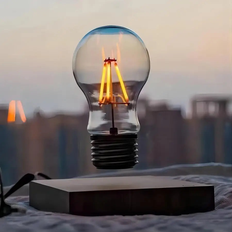 Lampa lewitacyjna magnetyczna – pływająca żarówka led biurkowa dekoracja