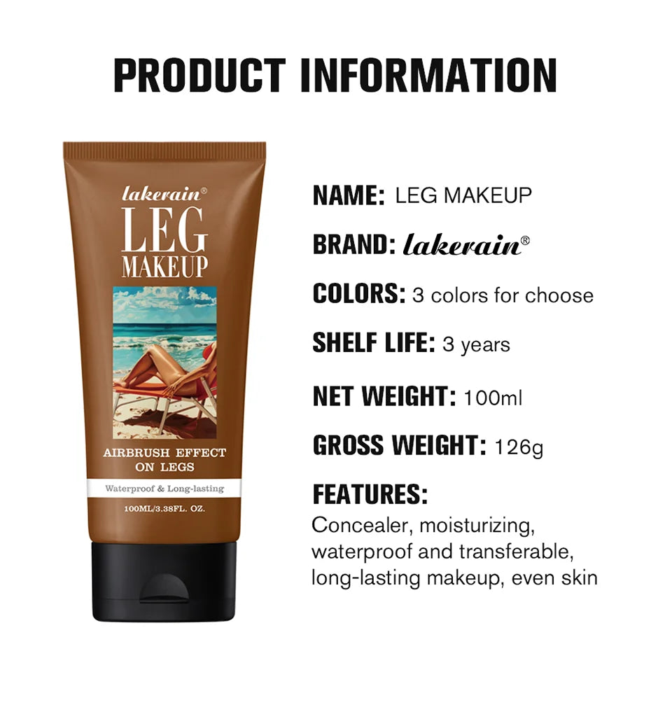 Make-up do nóg vabena 100ml – długotrwały, wodoodporny i odporny na ścieranie podkład