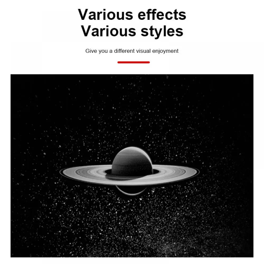 Projektor światła usb do samochodu | led oświetlenie wnętrza galaktyka saturn