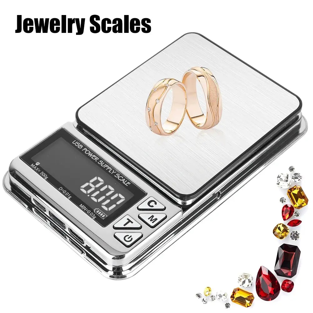 Vabena High Precision Digital Pocket Scale - 500g/0.01g