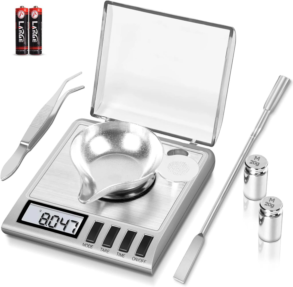 Cyfrowa waga miligramowa 50g/0.001g - precyzyjna waga do biżuterii i elaboracji