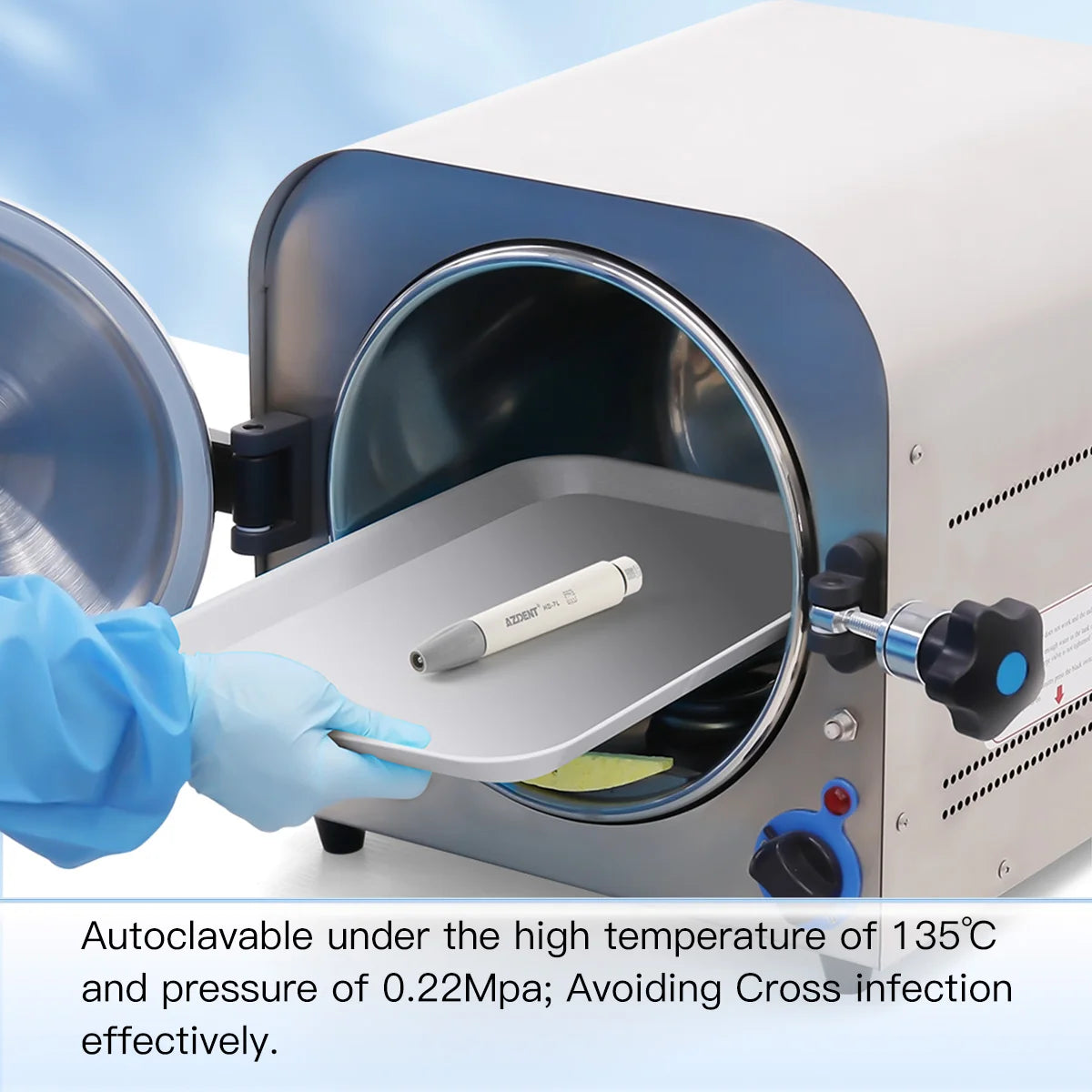 Azdent dentalne ultradźwiękowe końcówki do scalera piezo – sterylizowane w 135°, kompatybilne z satelec, dte, woodpecker, ems, vrn