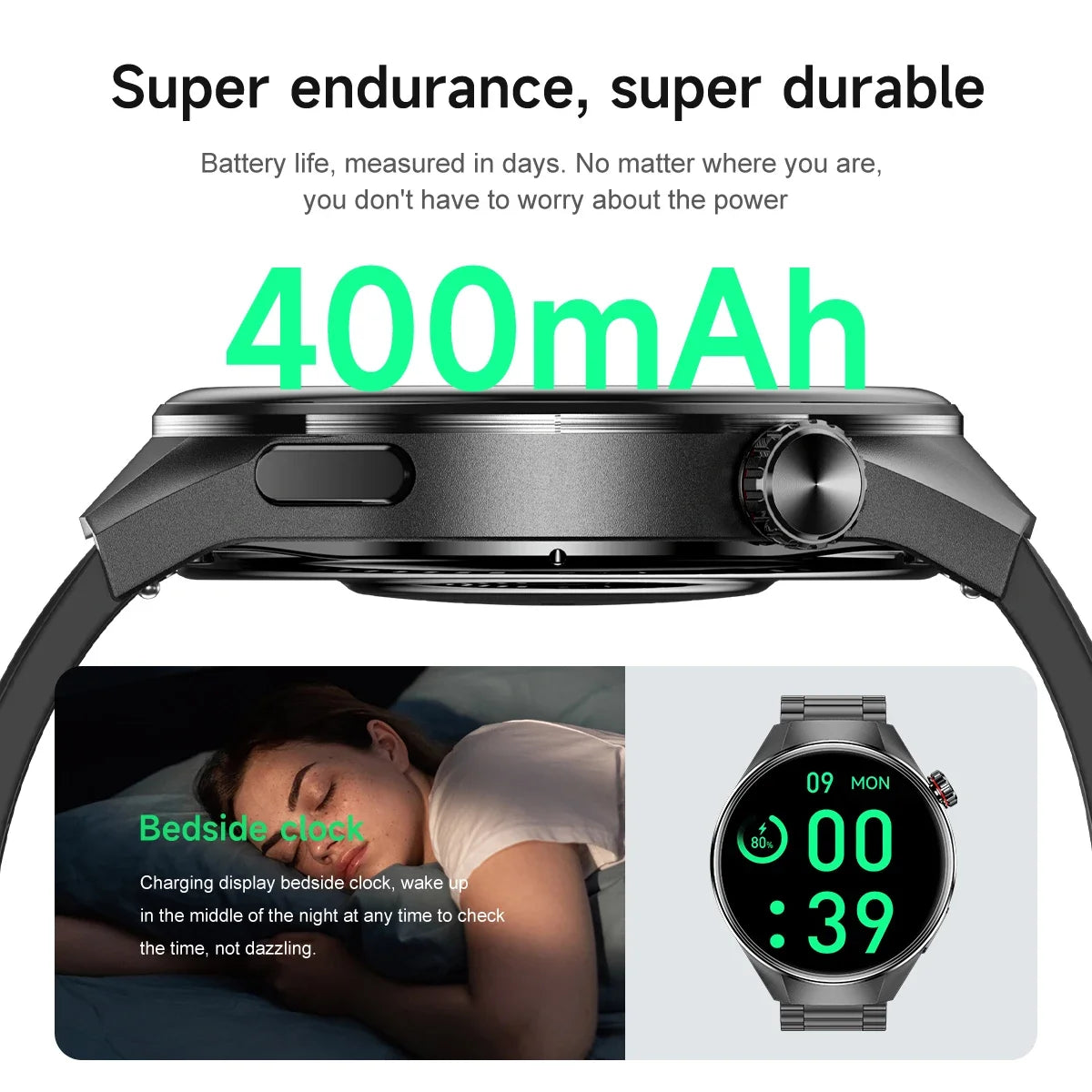 Smartwatch g5 plus | 1.75" hd amoled, gps i monitor aktywności