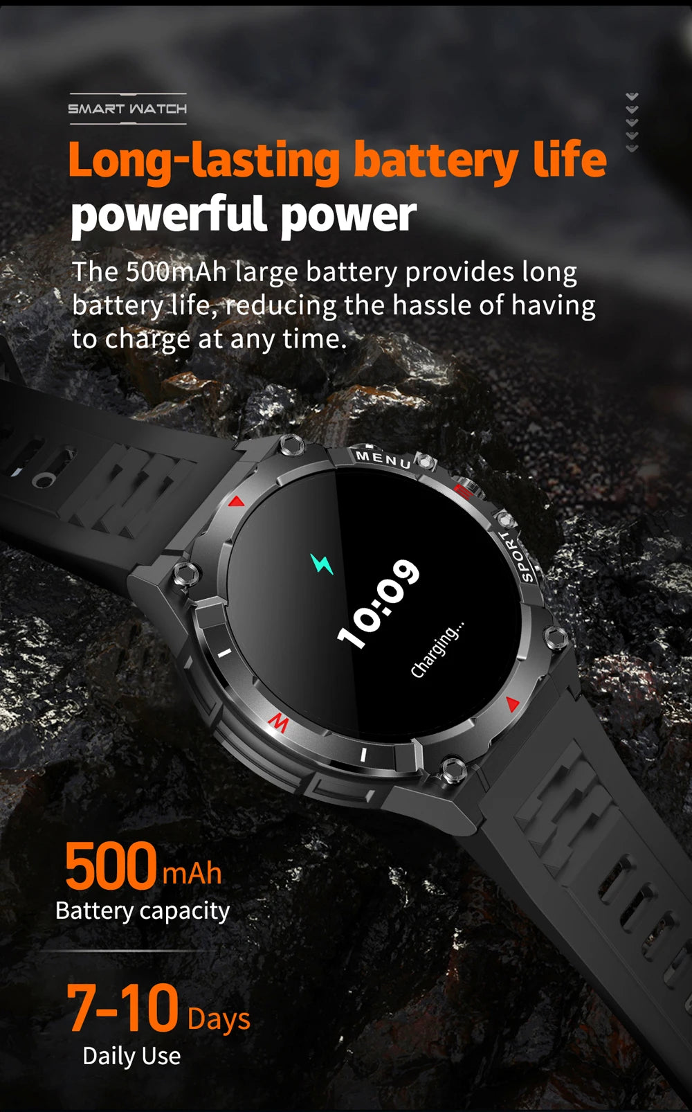Colmi v76 smartwatch gps | ultra amoled i rozmowy bluetooth