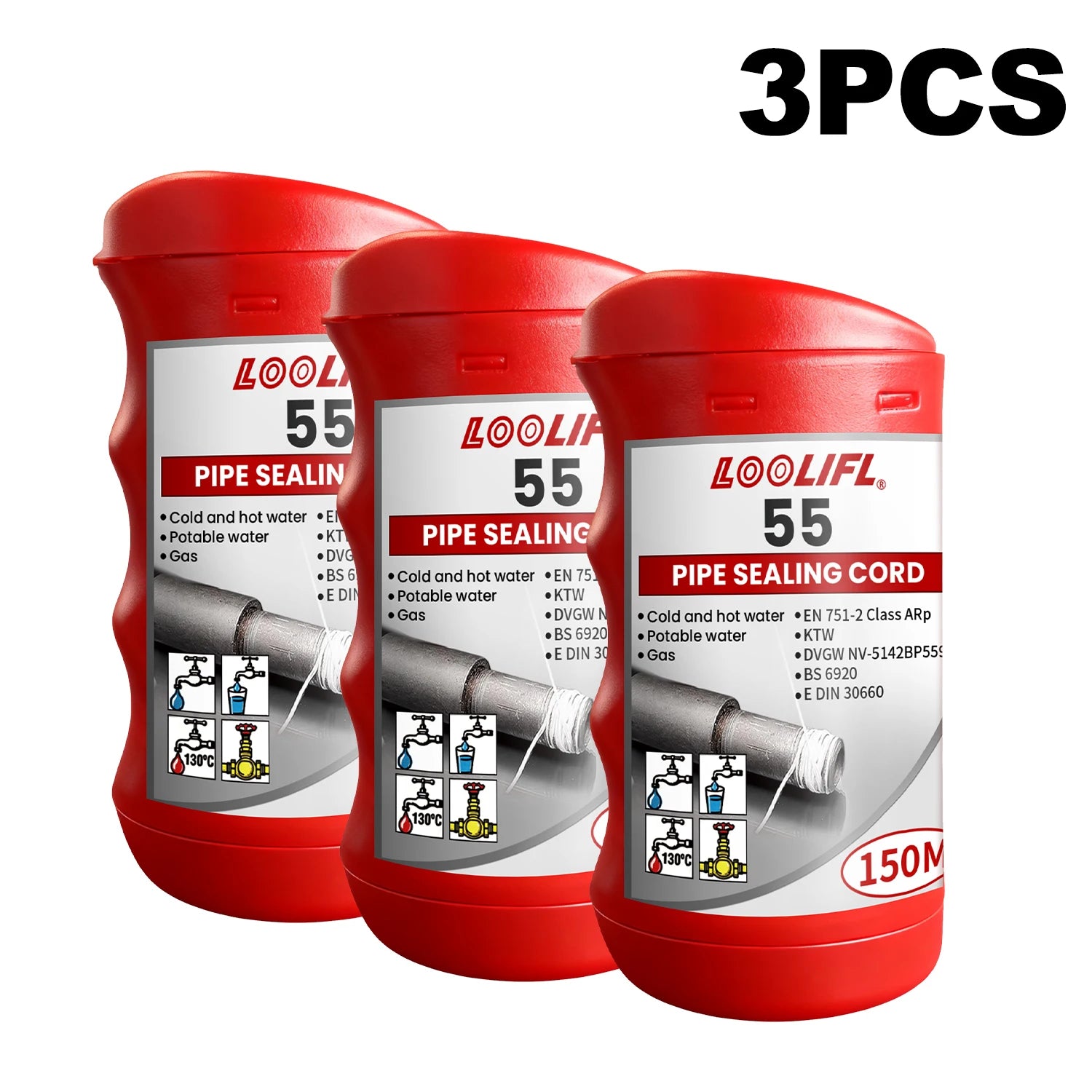 LOOLIFL Super Waterproof Sealing Tape - Pipeline & Wire Anti-Leak Seal
