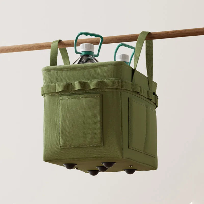 Heavy-Duty Foldable Tool Bag - Large Oxford Fabric Organizer