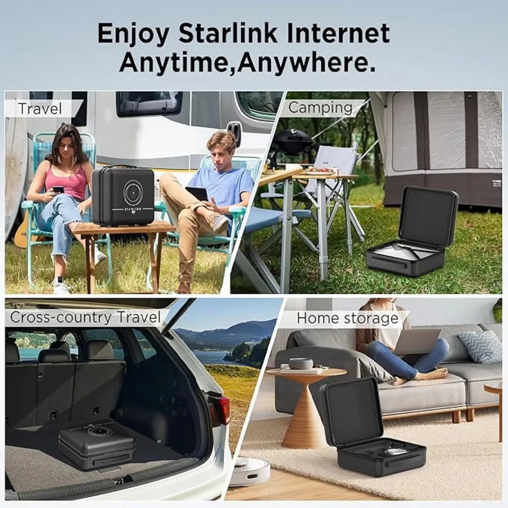 Etui podróżne starlink mini – wodoodporna twarda walizka ochronna