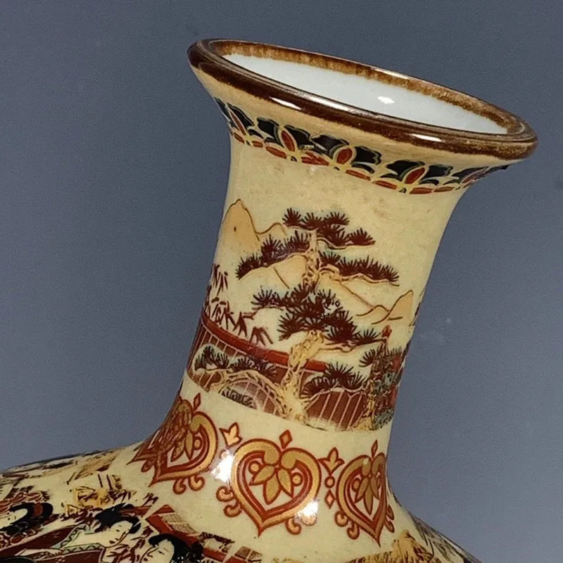 Wykwintne ręcznie malowane wazy kolekcjonerskie z porcelany