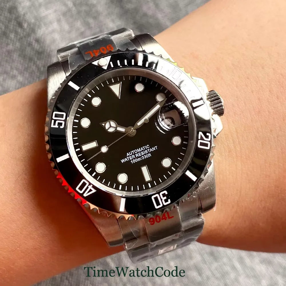 Luxury Men's NH35 Automatic Sapphire Dive Watch - 10ATM