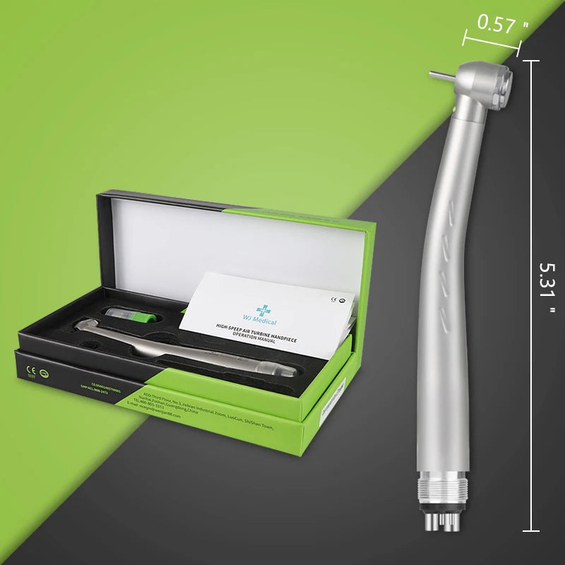 Turbina stomatologiczna vabena led | wysokoobrotowa z e-generatorem i przyciskiem