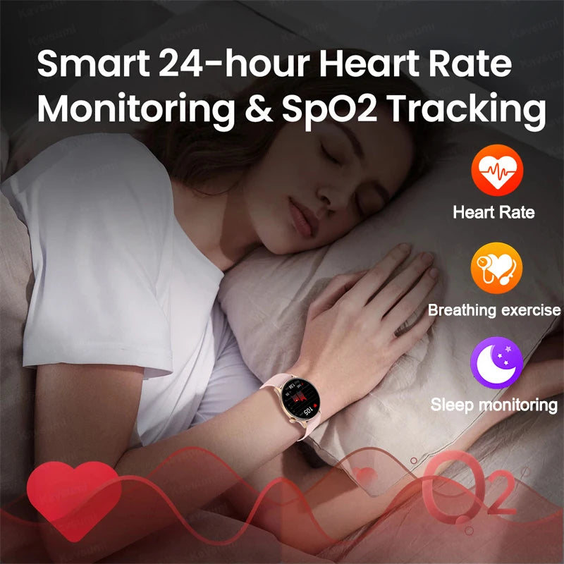 Women's Elegant AMOLED Smartwatch with GPS & Bluetooth Calling
