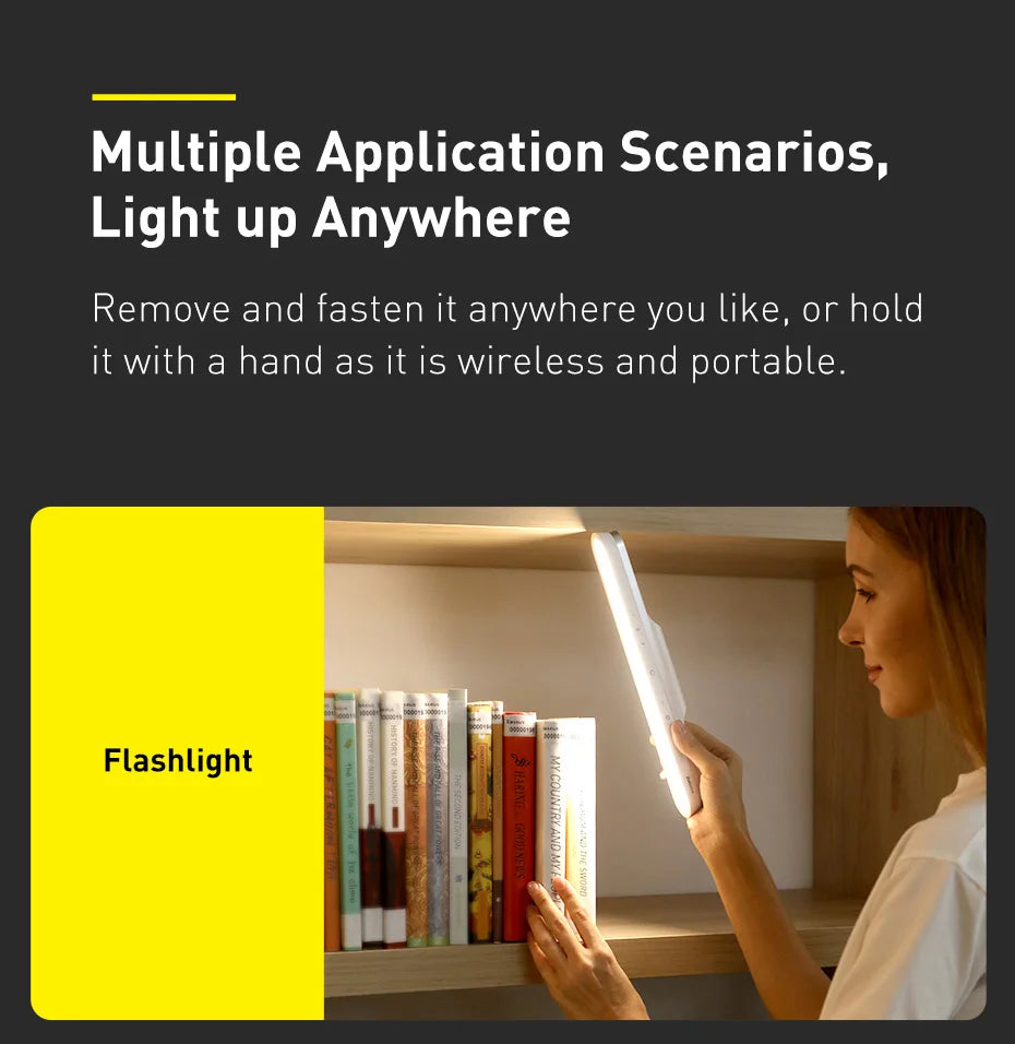 Baseus magnetyczna lampa na monitor – ochrona oczu i lampka biurkowa