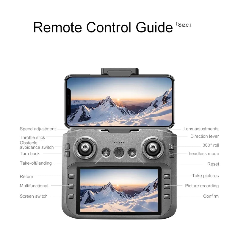Lenovo A14Pro Max 4K GPS Drone | Dual Pro Camera | Advanced Aerial Photography