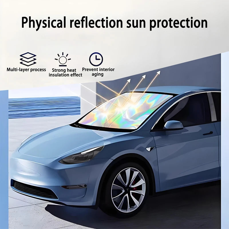 Osłona przeciwsłoneczna na szybę kia ceed xceed 2018-2025 | ochrona przed promieniowaniem uv i chłodne wnętrze