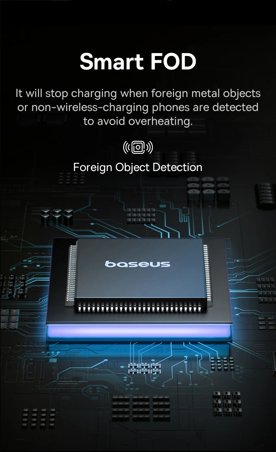 Baseus Infrared 15W QI Wireless Car Charger Phone Holder