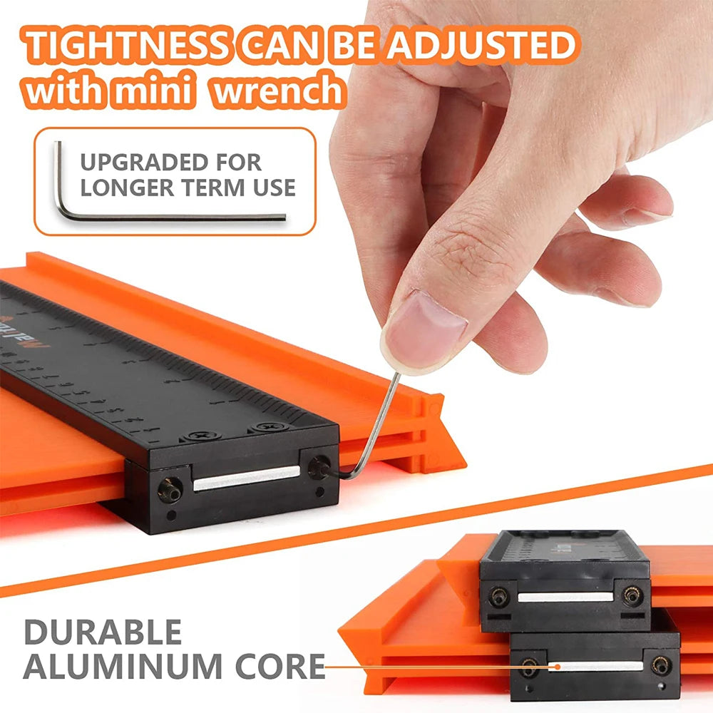 Contour Gauge for Irregular Shapes | Woodworking & Tiling Tool