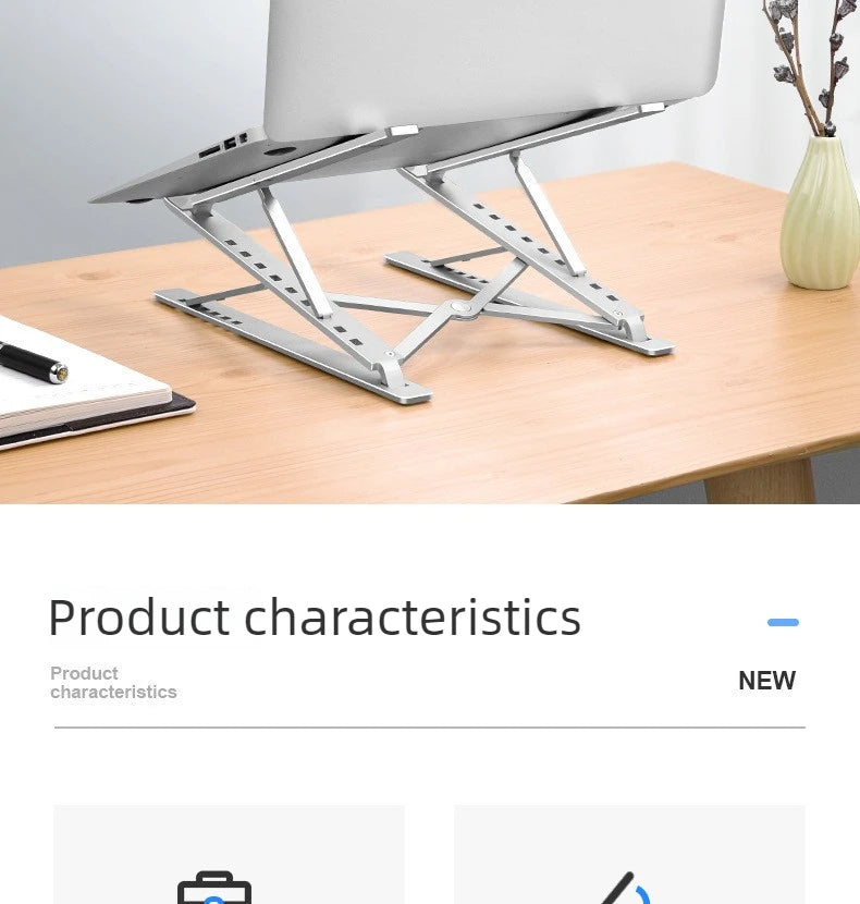 Stojak ergonomiczny na laptopa dawndesslo – regulowany uchwyt biurkowy