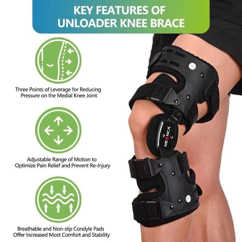 NEENCA OA Unloader Knee Brace - Osteoarthritis Pain Relief & Support