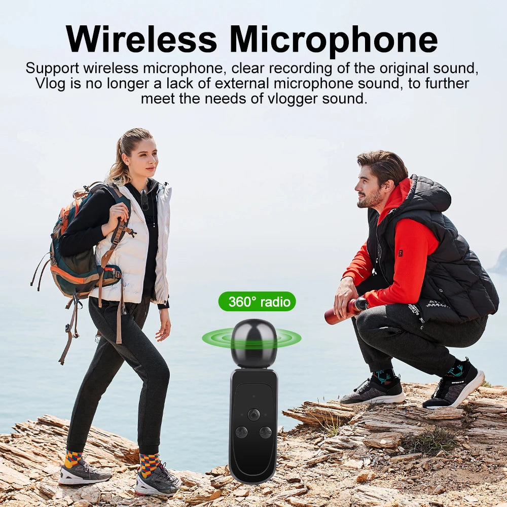 Ourlife kamera akcji 4k - wodoodporna, wi-fi, dotykowy ekran lcd | uchwyć przygody