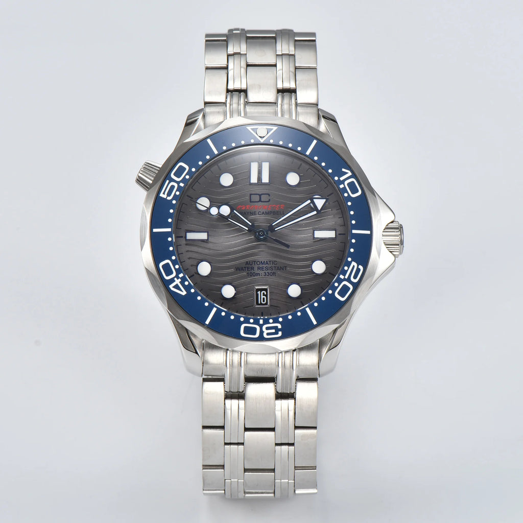 Vabena męski zegarek automatyczny 42mm nh35 | szkło szafirowe