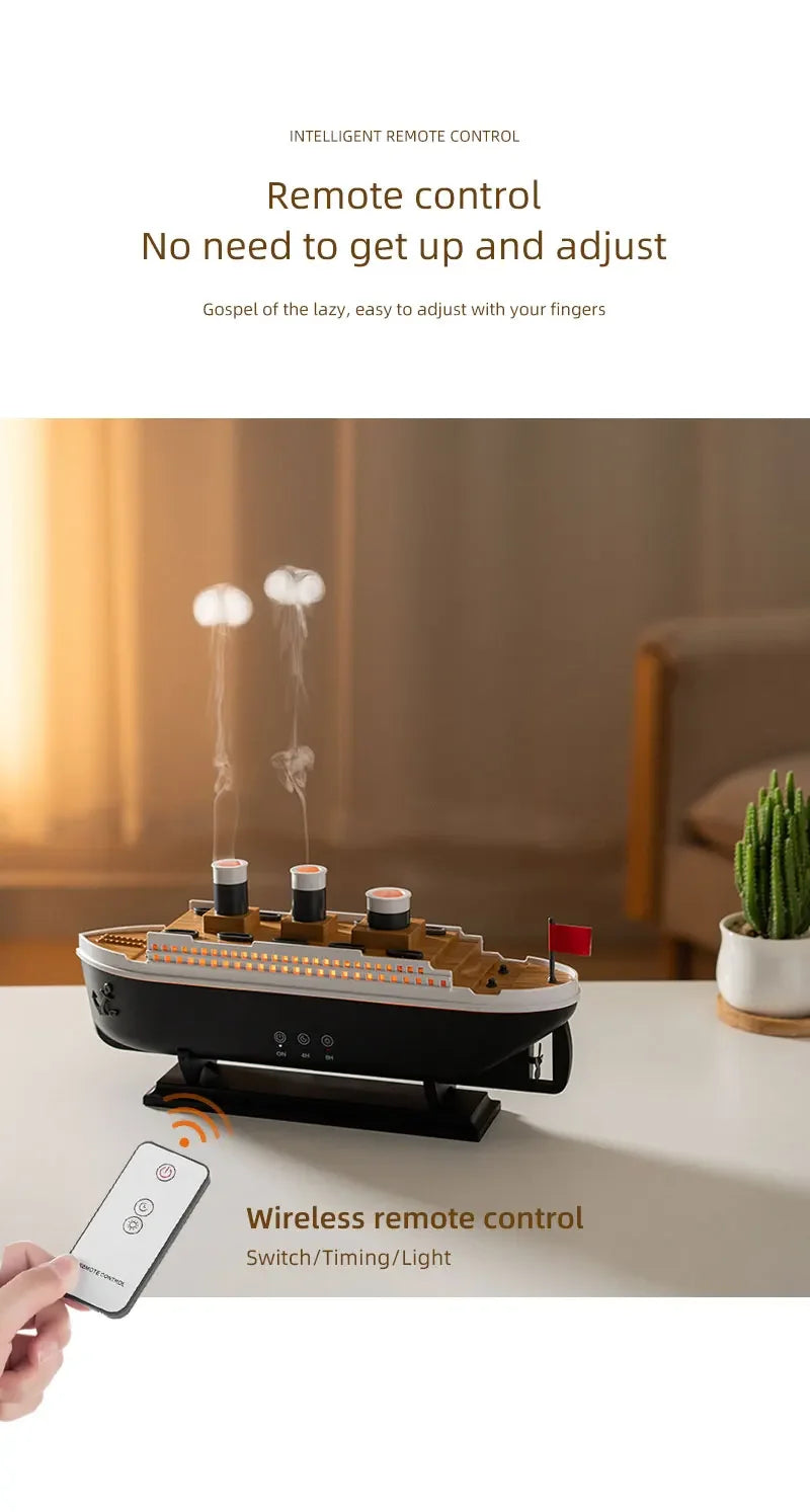 Nawilżacz powietrza crearoma titanic – 250ml z pilotem zdalnego sterowania