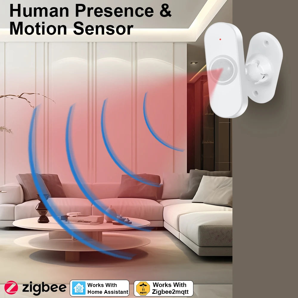 Haozee 24G mm Wave Presence Sensor for Smart Home Security