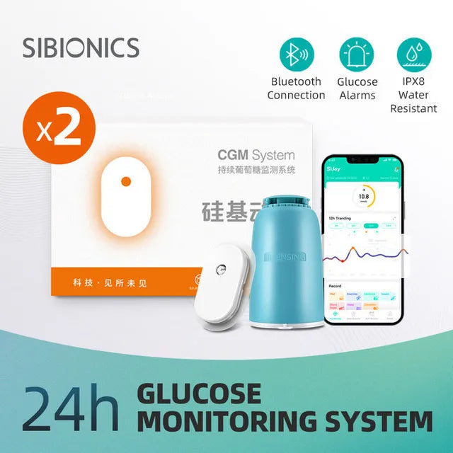 Sibionics: całodobowy monitor poziomu glukozy cgm