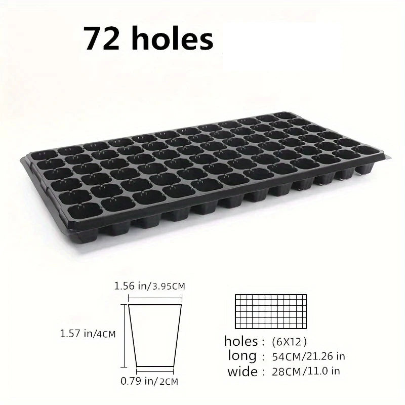 Nursery Seed Starter Tray - Greenhouse & Garden Plant Germination