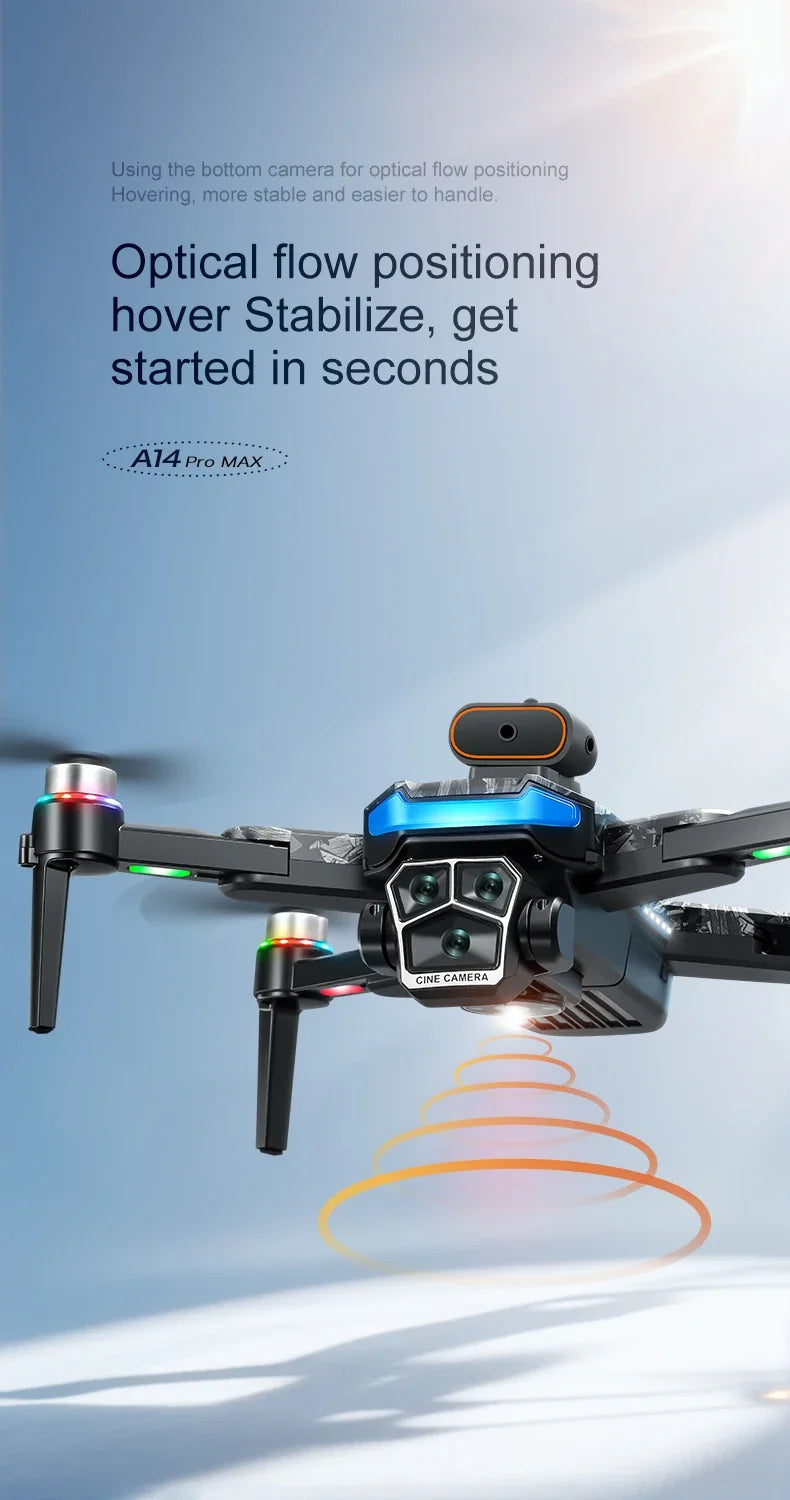 Lenovo A14Pro Max 4K GPS Drone | Dual Pro Camera | Advanced Aerial Photography