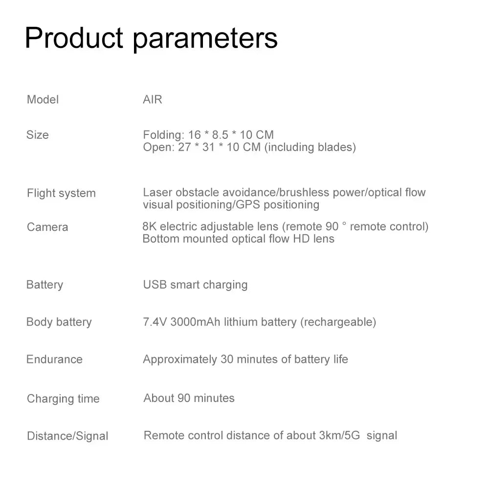 Lenovo V198 MAX GPS Drone 8K/4K Camera Obstacle Avoidance