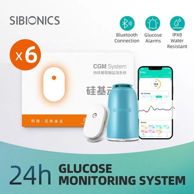 Sibionics: całodobowy monitor poziomu glukozy cgm