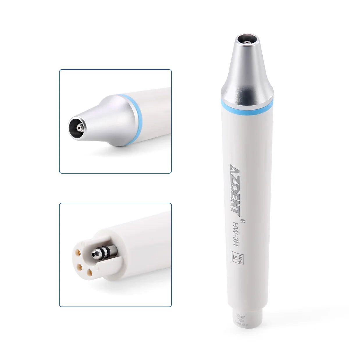 Azdent dentalne ultradźwiękowe końcówki do scalera piezo – sterylizowane w 135°, kompatybilne z satelec, dte, woodpecker, ems, vrn